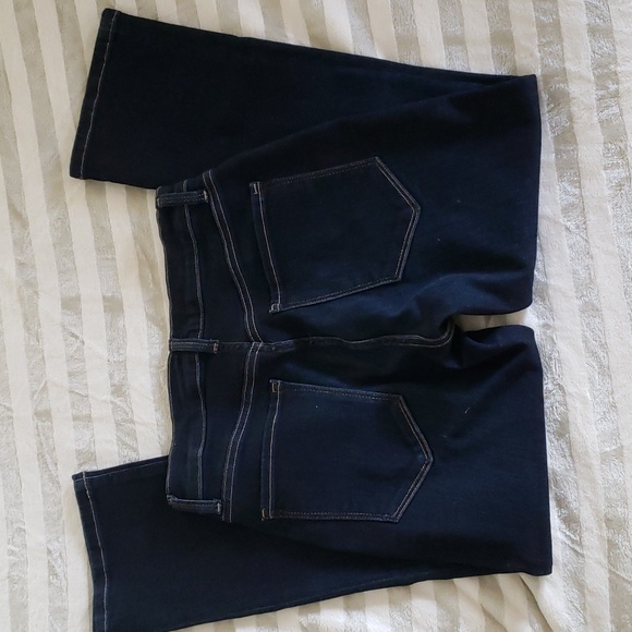 BNWT BANANA REPUBLIC high rise flare blue denim jeans (26P) - Picture 4 of 7
